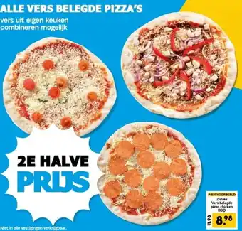 Boon`s Markt ALLE VERS BELEGDE PIZZA'S aanbieding