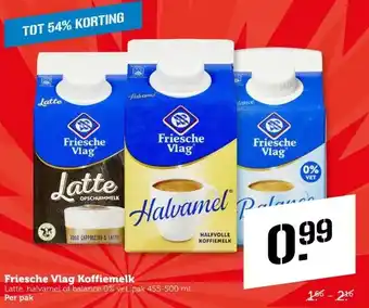 Coop Friesche Vlag koffiemelk aanbieding
