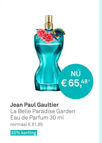 Mooi parfumerie Jean Paul Gaultier aanbieding