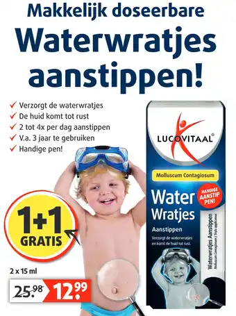 Lucovitaal Waterwratjes aanstippen! aanbieding