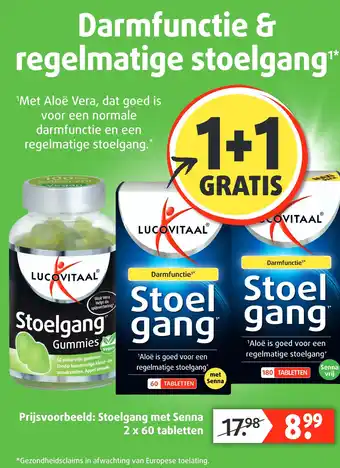 Lucovitaal Stoelgang met Senna aanbieding