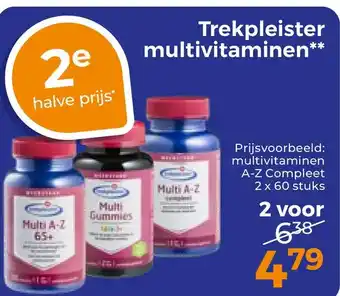 Trekpleister Trekpleister multivitaminen** aanbieding