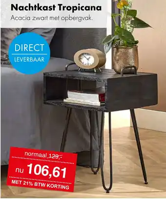 Woonsquare Nachtkast Tropicana aanbieding