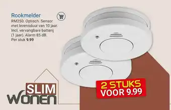 Kluswijs Rookmelder RM250 aanbieding