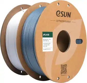 Amazon eSUN PLA filament 1.75mm, ePLA hoge snelheid 3D printer filament dimensionale nauwkeurigheid +/- 0.03mm, 1KG per spoel, 2 spo aanbieding