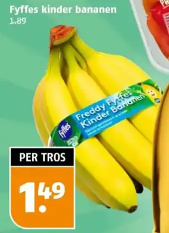 Poiesz Fyffes kinder bananen aanbieding