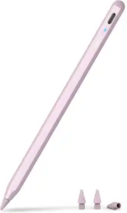 Amazon metapen Pen voor iPad 2024, pen A8 roze pixels precisie, lage latentie, ideaal voor notities, tekenen en ondertekenen, compat aanbieding