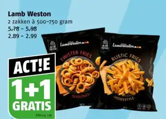 Poiesz Lamb Weston aanbieding