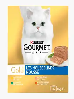 Flink Gourmet Gold Fijne Mousse 12x85g aanbieding
