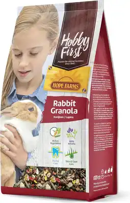 Intratuin HobbyFirst Hope Farms konijnenvoer Granola 2 kg aanbieding