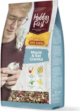 Intratuin HobbyFirst Hope Farms muis en rat Granola 800 g aanbieding