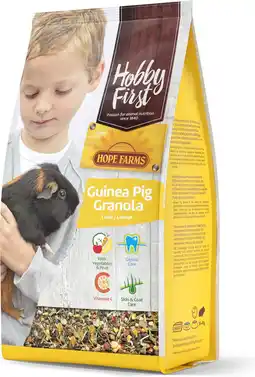 Intratuin HobbyFirst Hope Farms caviavoer Granola 2 kg aanbieding