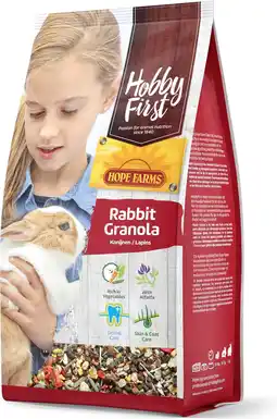 Intratuin HobbyFirst Hope Farms konijnenvoer Granola 800 g aanbieding