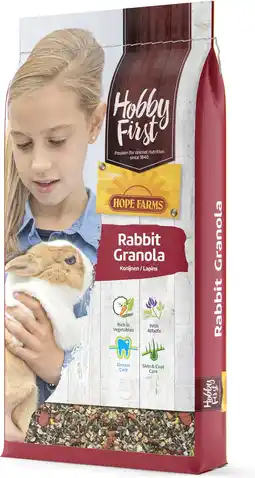 Intratuin Hobby First konijnenvoer granola 10 kg aanbieding
