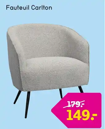 Leen Bakker Fauteuil Carlton aanbieding
