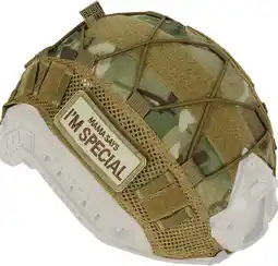 Amazon OneTigris Tactische Helmhoes 06 Fast Helmhoes Helmdekking voor Ballistic Fast Helm in maat L & Fast PJ Helm in maat L/XL aanbieding