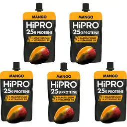 Albert Heijn HiPRO Protein kwark banaan 5-pack aanbieding