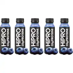 Albert Heijn HiPRO Protein drink bosbes 5-pack aanbieding