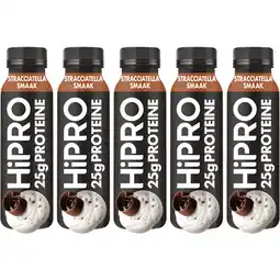 Albert Heijn HiPRO Protein drink stracciatella 5-pack aanbieding