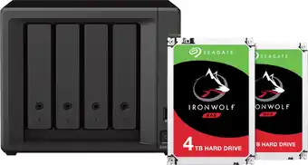 Coolblue Synology DS923+ + Seagate Ironwolf 8TB (2x4TB) aanbieding