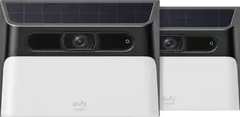 Coolblue Eufy Solar Wall Light Cam S120 2-pack aanbieding