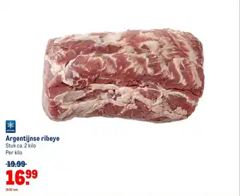 Makro Argentijnse ribeye aanbieding