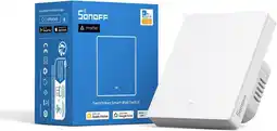 Amazon SONOFF Smart WiFi-wandschakelaar, intelligente WiFi-lichtschakelaar, M5 Matter 1 Gang Type 80 met timing, stembediening, comp aanbieding