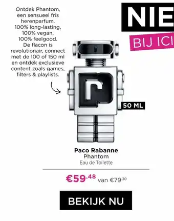 ICI Paris XL Paco Rabanne aanbieding