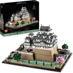 Amazon LEGO Architecture Kasteel Himeji Set, Monument Collectie, Bouwpakket voor Volwassenen, Cadeau voor Hem en Haar, Fans van Tuin aanbieding