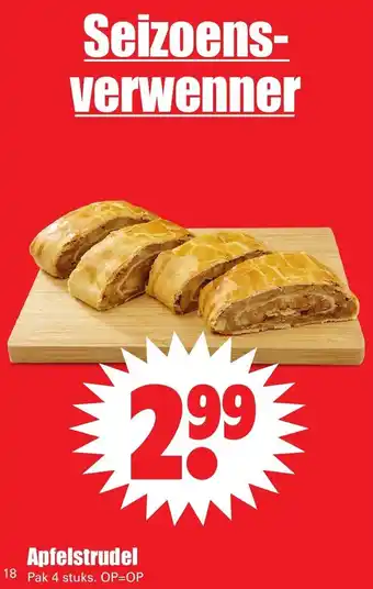 Dirk Apfelstrudel aanbieding