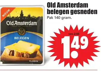 Dirk Old Amsterdam belegen gesneden 140 gram aanbieding