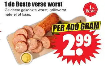 Dirk Verse worst 400 gram aanbieding