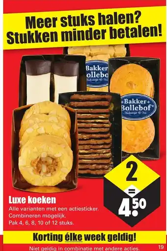 Dirk Luxe koeken aanbieding