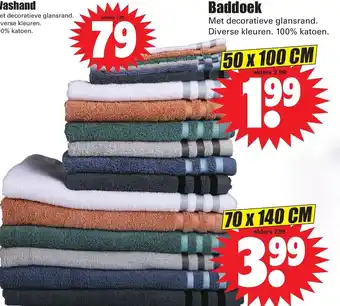 Dirk Baddoek 50x100 cm aanbieding