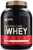 Bol.com Optimum Nutrition Gold Standard 100% Whey Protein - Unflavoured - Proteine Poeder - Eiwitshake - 71 doseringen (2270 gram) aanbieding