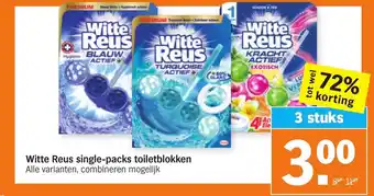 Albert Heijn Witte Reus single-packs toiletblokken aanbieding