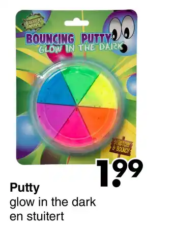 Wibra Putty aanbieding