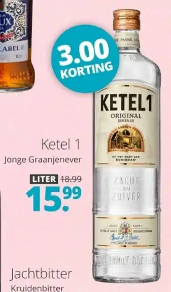 Mitra Ketel 1 Jonge Graanjenever aanbieding