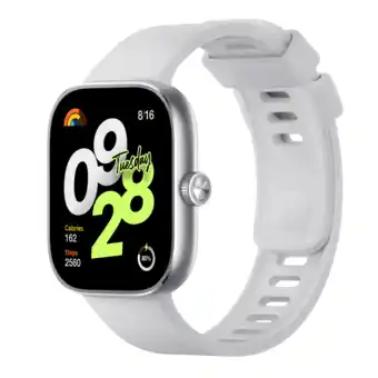 MediaMarkt XIAOMI Redmi Watch 4 Smartwatch Zilver aanbieding
