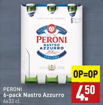 ALDI PERONI Nastro Azzurro aanbieding