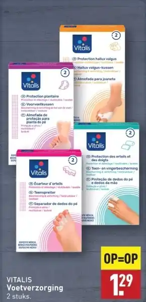 ALDI VITALIS Voetverzorging aanbieding