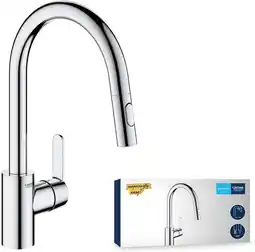 Amazon GROHE Get Keukenmengkraan, 31484001 aanbieding