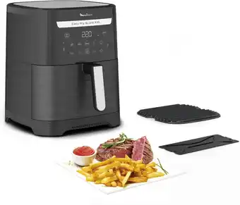 Bol.com Moulinex Easy Fry & Grill XXL EZ801810 - Heteluchtfriteuse - 1830W - Zwart aanbieding