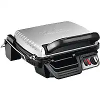 Amazon Tefal Ultra Compact contactgrill GC3060 - 3 in 1: dubbelzijdige grill - 2000 watt,38,3 x 21 x 38,8 cm,Zilver aanbieding
