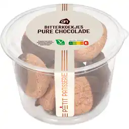 Albert Heijn AH Bitterkoekjes pure chocolade aanbieding