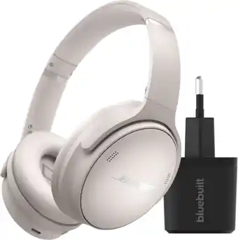 Coolblue Bose QuietComfort Headphones Wit + Oplader aanbieding