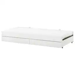 IKEA SlÄkt Onderbed met opbergruimte, wit, 90x200 cm aanbieding