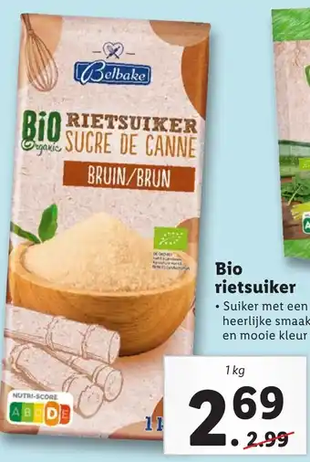 Lidl Bio rietsuiker aanbieding