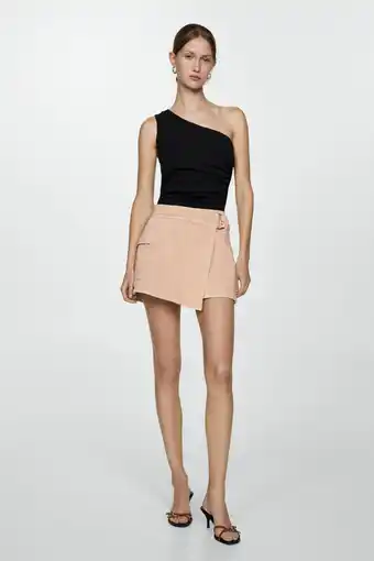 Wehkamp Mango skort beige aanbieding