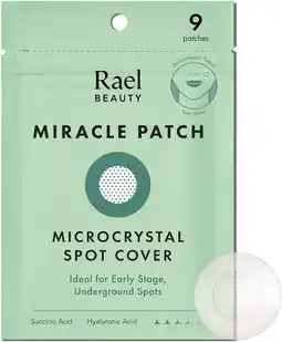 Amazon Rael Pimple Patches voor Beginnende Puistjes, Miracle Microcrystal Spot Cover - Korean Skincare, Acne Hydrocolloïde Pleister  aanbieding